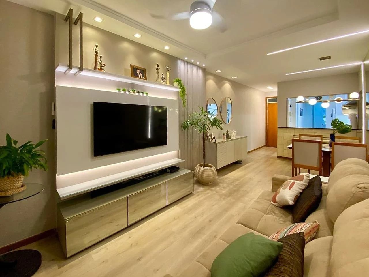 Excelente apartamento 2 quartos, 2 banheiros, 70m² em Jardim da Penha
